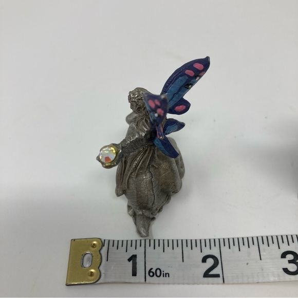 Pewter fairy figure - Picture 11 of 12